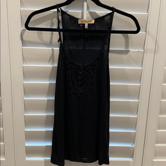See By Chloe Tops - See by CHLOE black top